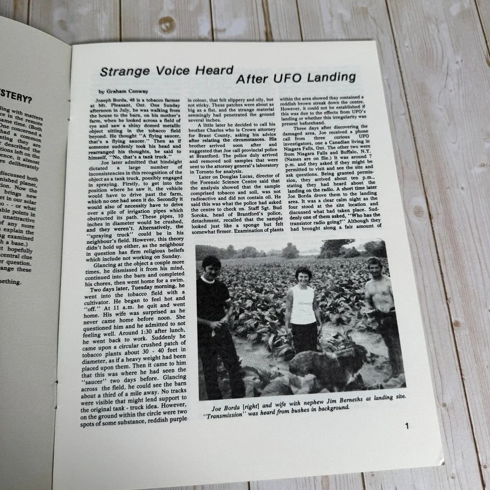 Canadian UFO Report Vol 3 No 8 Summer 1976 Flying Saucers Aerial Phenomena Mag